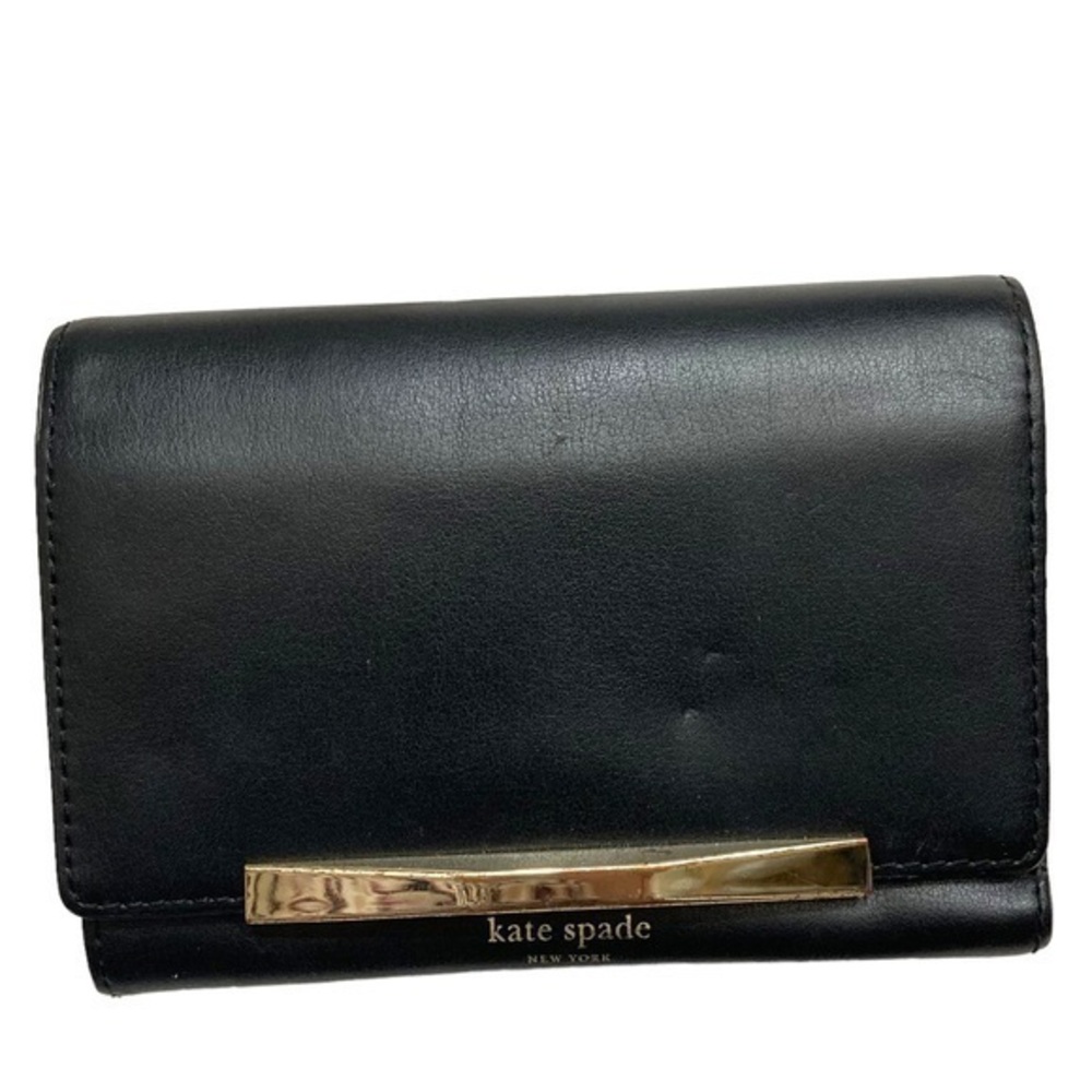 Kate spade black leather wallet